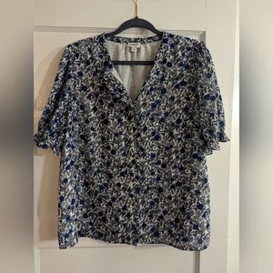 JCrew floral top